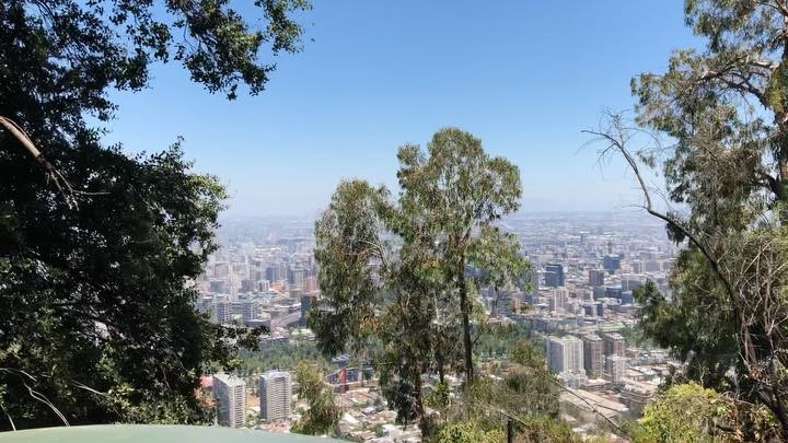 Funicular ride! . . #santiago #chile #funicular #sancristobal #view #dope #visitchile #travel #instatravel #adventures&hellip;