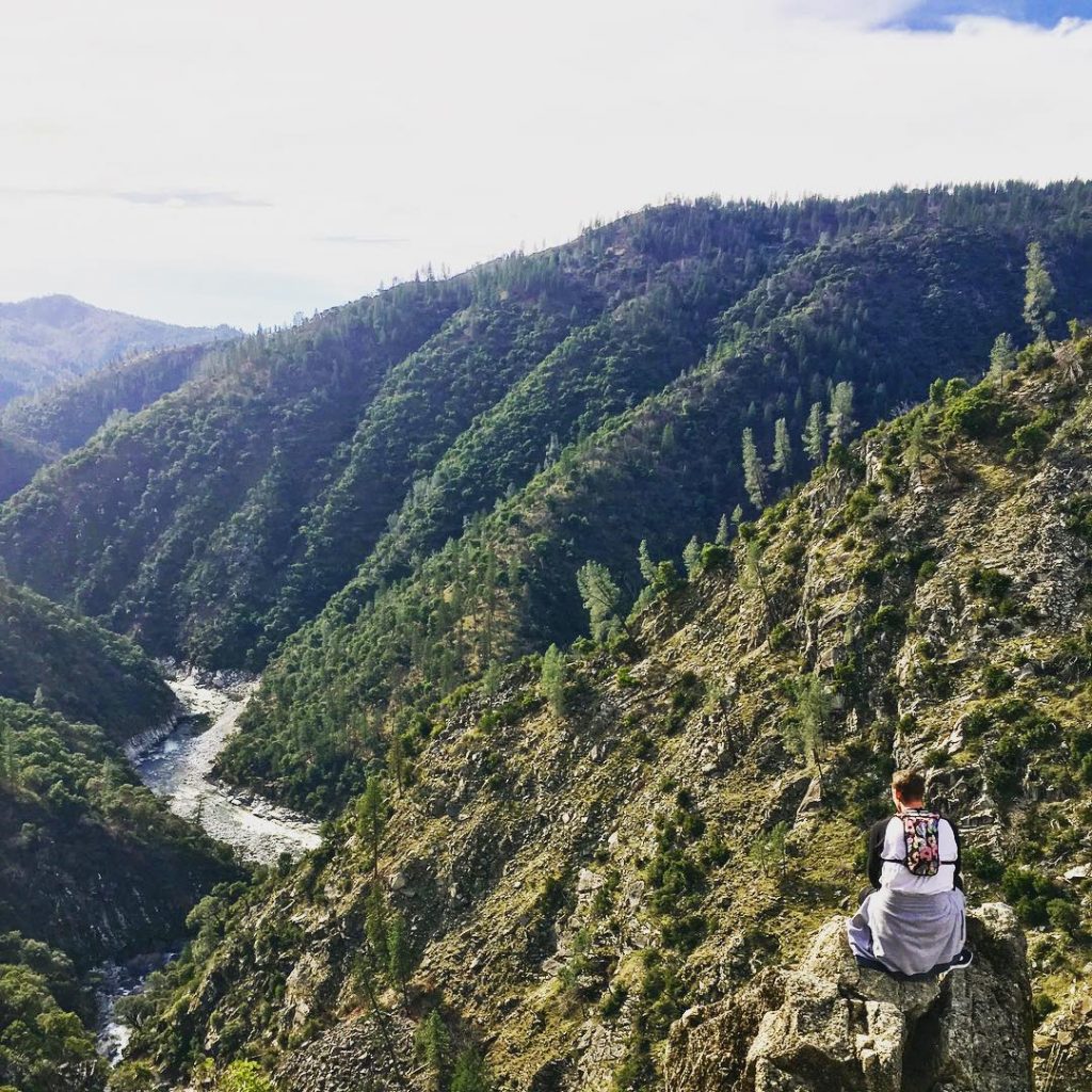 Looking into the new year from high up This was an 7-mile hike through&hellip;