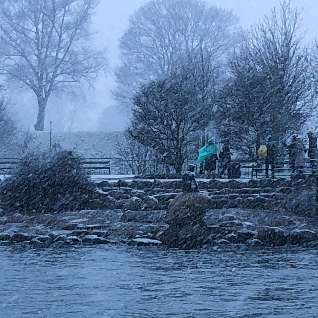 The famous ‘Little Mermaid’ ????‍️