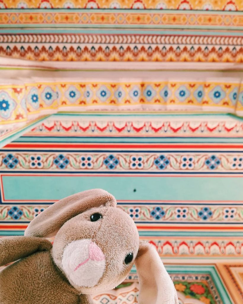 Surprise! Details of the ceiling of Jawahar Circle and Patrika Gate! Patrika is the&hellip;