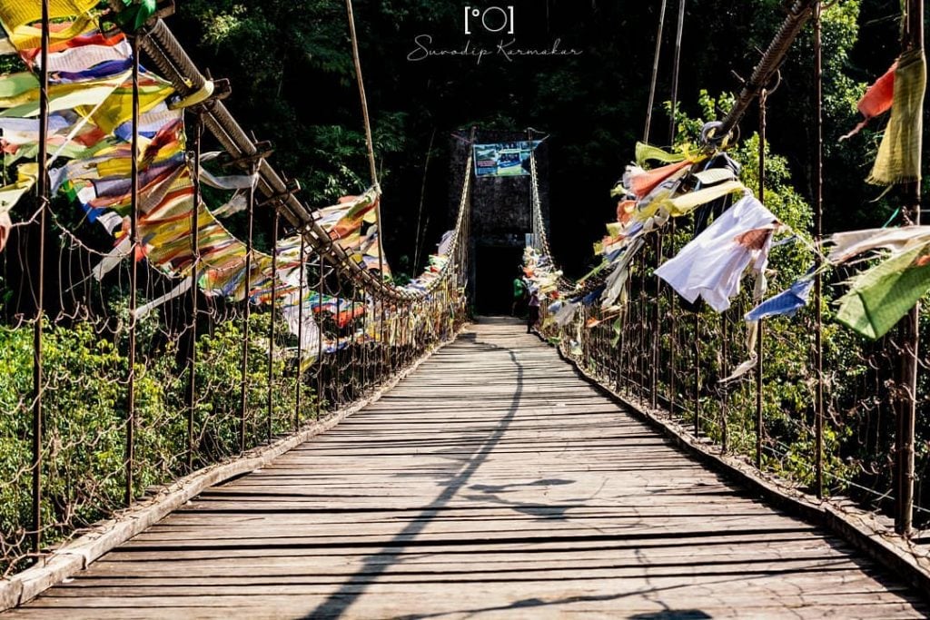 | | Hanging Bridge Of Bhalepool | | Nikon D5200, 50mm – #bnesimppl #alltheoceanblues…