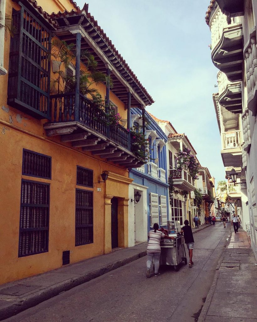 Closing up shop for the weekend in Cartagena! I had the best arepas in…