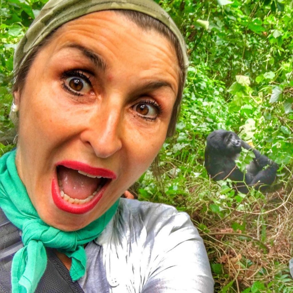 Quando pensi di essere adulta poi incontri un Gorilla di montagna e regredisci a&hellip;