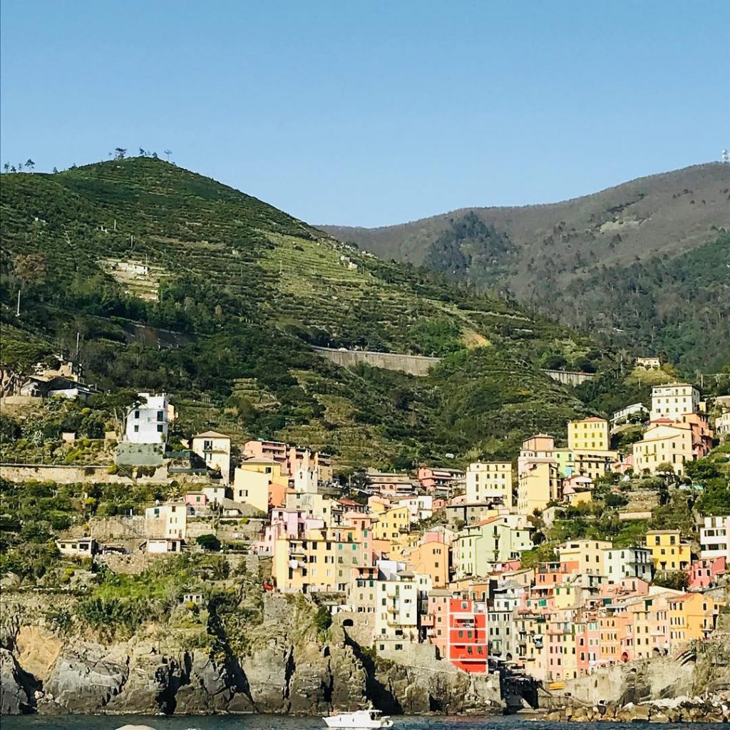 Cinque Terre By Sea #travelwriter #travel #instatravel #travelgram #tourism #instago #passportready #travelblogger #wanderlust #ilovetravel&hellip;