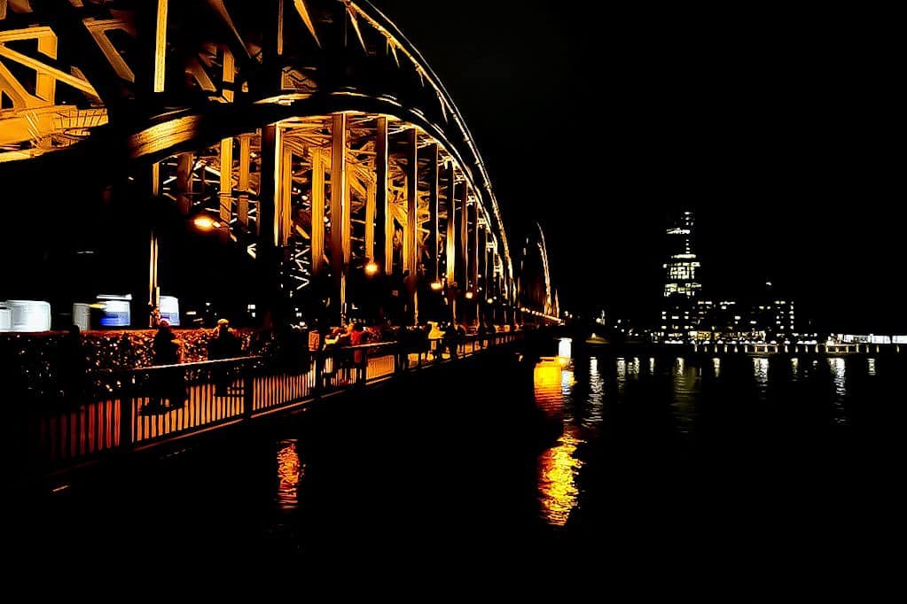 The darkest night is often the bridge to the brightest #bridge #bridges #bridgesofinstagram #night&hellip;