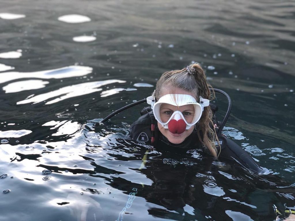 IT. La payasa ???? • #godive #divestyle #buceo #scubadiving #javea #divinglife #buceando #bucear #divelove&hellip;