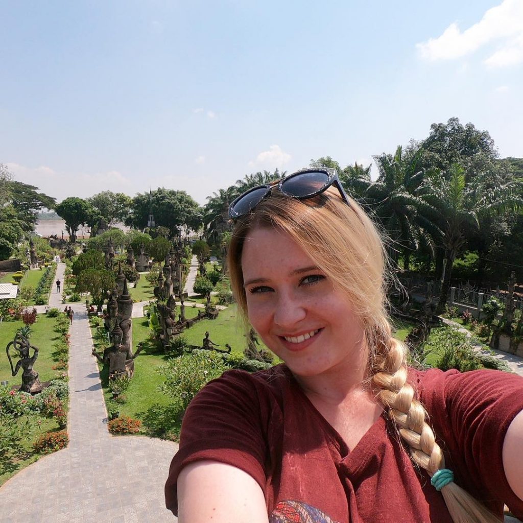 Buddha Garden Selfie ‍️