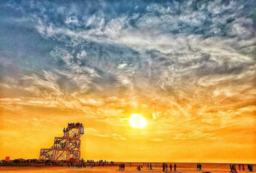 Isn’t it Amazing How The White Dessert Can Be So Polychromatic !! #rannutsav2018 .&hellip;