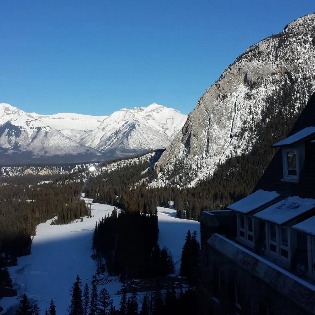 Banff, where winter in Canada is the best. . . . . . .&hellip;