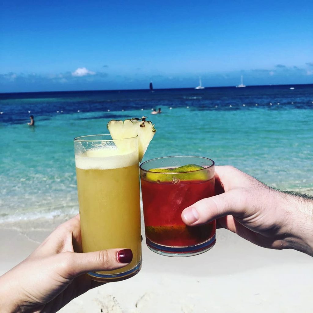 Cheers to a lovely, sunny honeymoon! : Megan & Bryce, Jamaica, Jan. 2019 •…