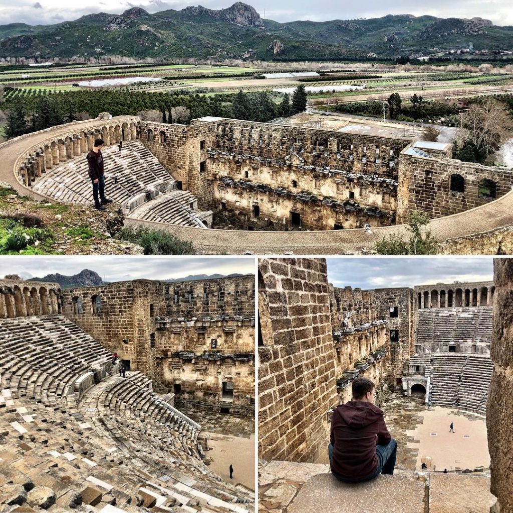 Visited #aspendos and #ancient #grecoroman city near #antalya ???????? Such amazing #history here. ️&hellip;