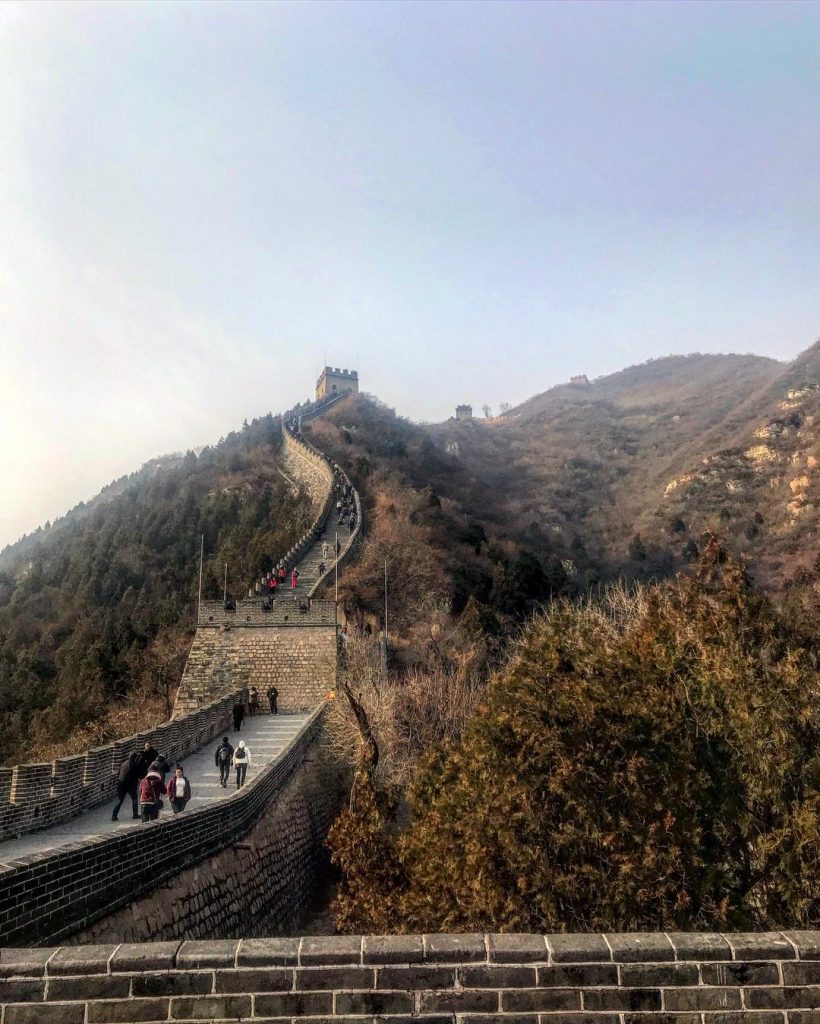 Great Wall of China. Those stairs were no joke! . . . . .&hellip;