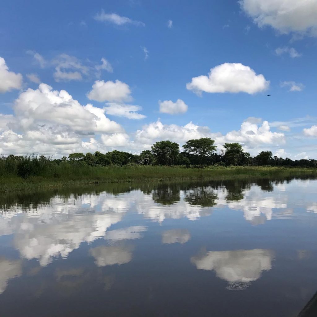Liwonde morning boat ride on the river #malawi #liwondenationalpark #travelblogger #travel #travelpodcast #podcast #babelfish&hellip;
