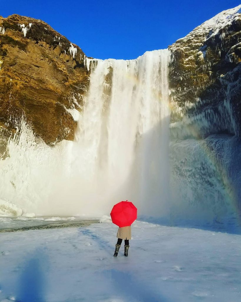 I’m in Iceland ???????? watch my vlogs of iceland @Belitatv on youtube soon. Waterfalls&hellip;