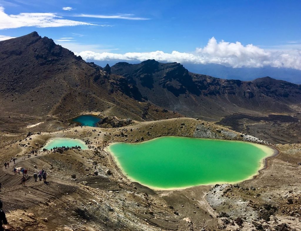 Tongariro Alpine Crossing, New Zealand #csmidlifegapyear #memories #travel #travelblogger #travelbug #tbt #photo #adventure #amemoryaday&hellip;