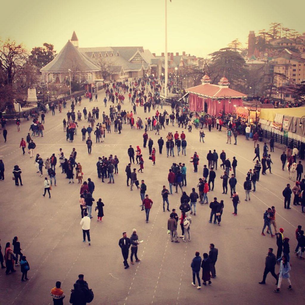 The Ridge view, Shimla . . #travel #travelphotography #travelblogger #travelblog #travelgram #traveller #travelphoto #beautifuldestinations&hellip;