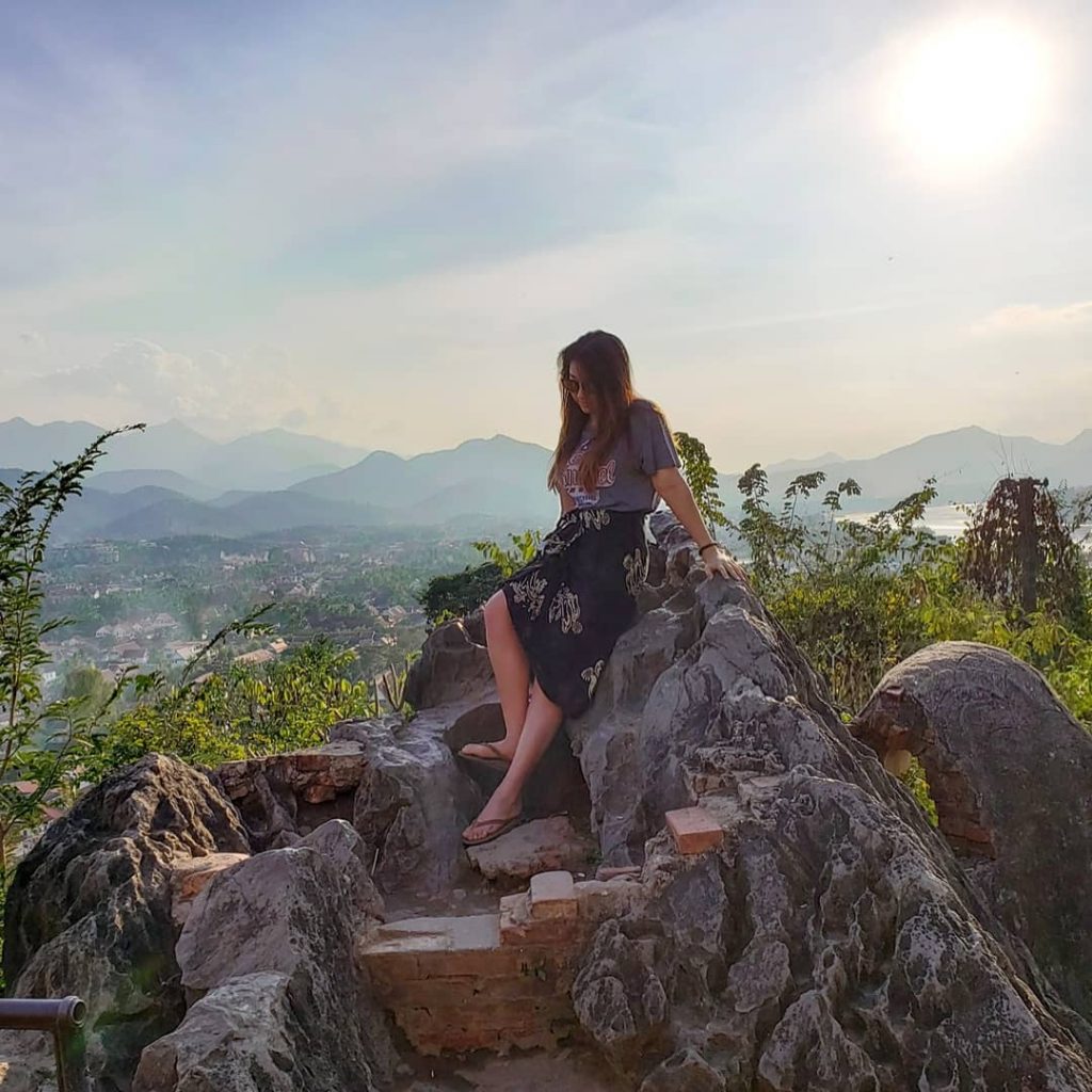 Just taking a break from all the stairs I guess the view wasnt bad&hellip;