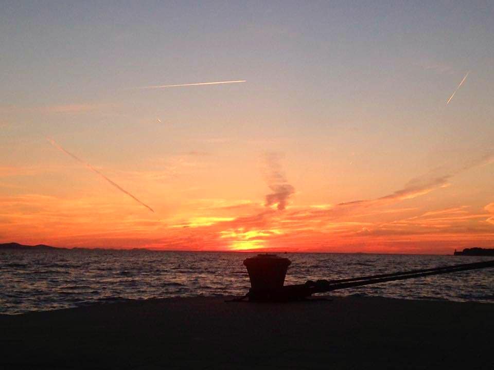 Need to post the sound of the sea organ that accompanies this #zadar #zadarcroatia…