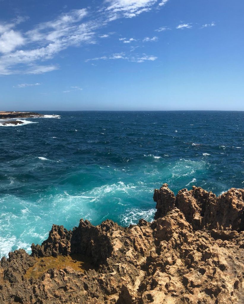 Went to see the blow holes near #Carnarvon. . Got some great pics and&hellip;