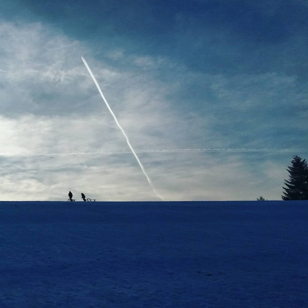 To those adventurous winter days ️ . . #livingandgreening #Germany #Frankfurt #feldbergtaunus #snow #sleight&hellip;