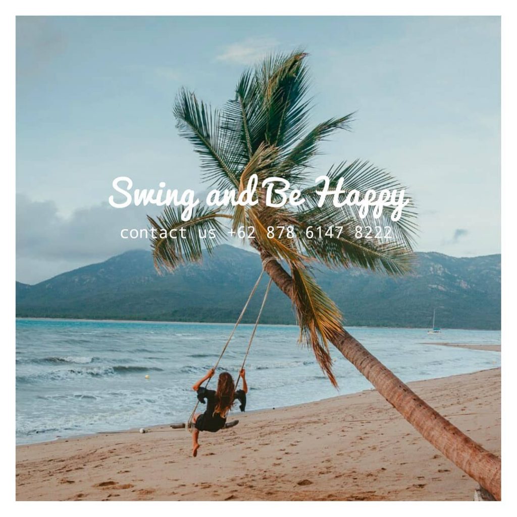 Swing and be happy . . @bettergetwanderlost . . . Call/WA : +62 878&hellip;