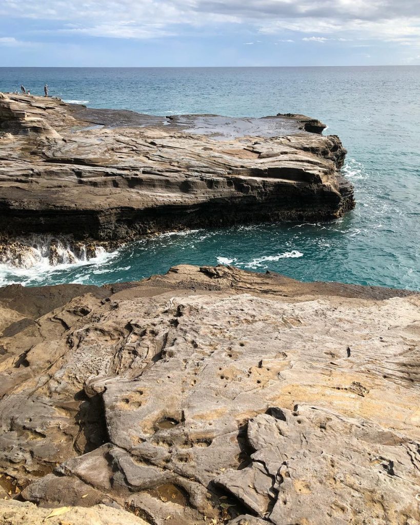 That blue water life