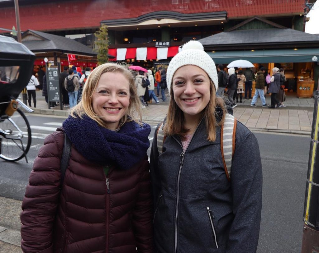 It was so cool to see some extended family in Kyoto today! We haven’t&hellip;