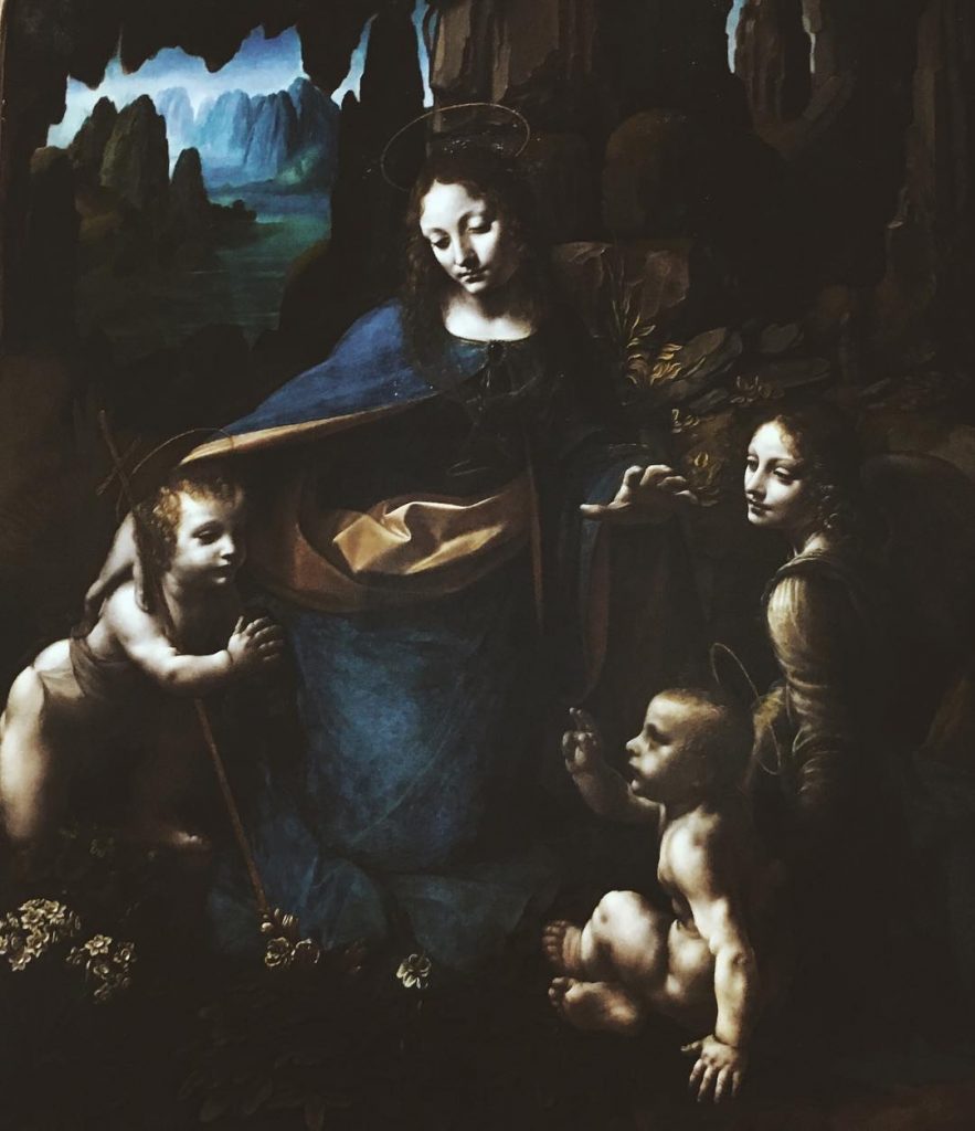 La Virgen de las Rocas – Leonardo Da Vinci – #feeling #like #a #virgin&hellip;