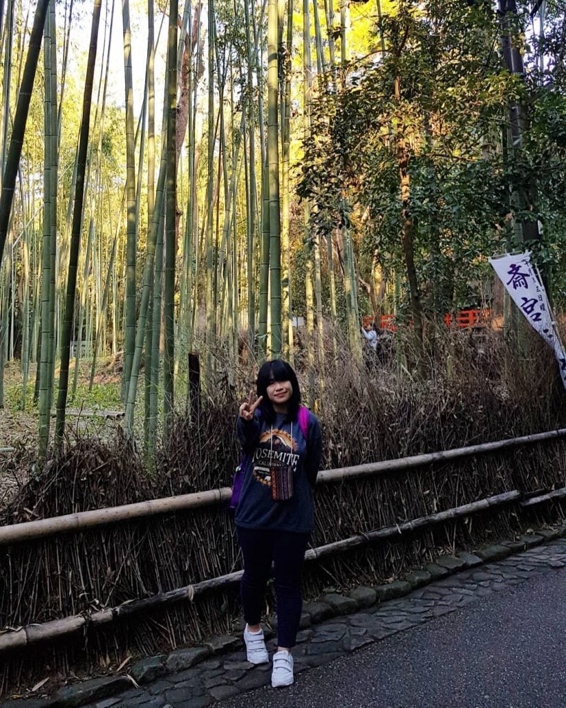 Pabebe sa bamboo. . #ArashiyamaBambooForest #Arashiyama #Kyoto #Kansai #Japan #travel #travelgram #instatravel #wanderlust #visitjapanjp&hellip;