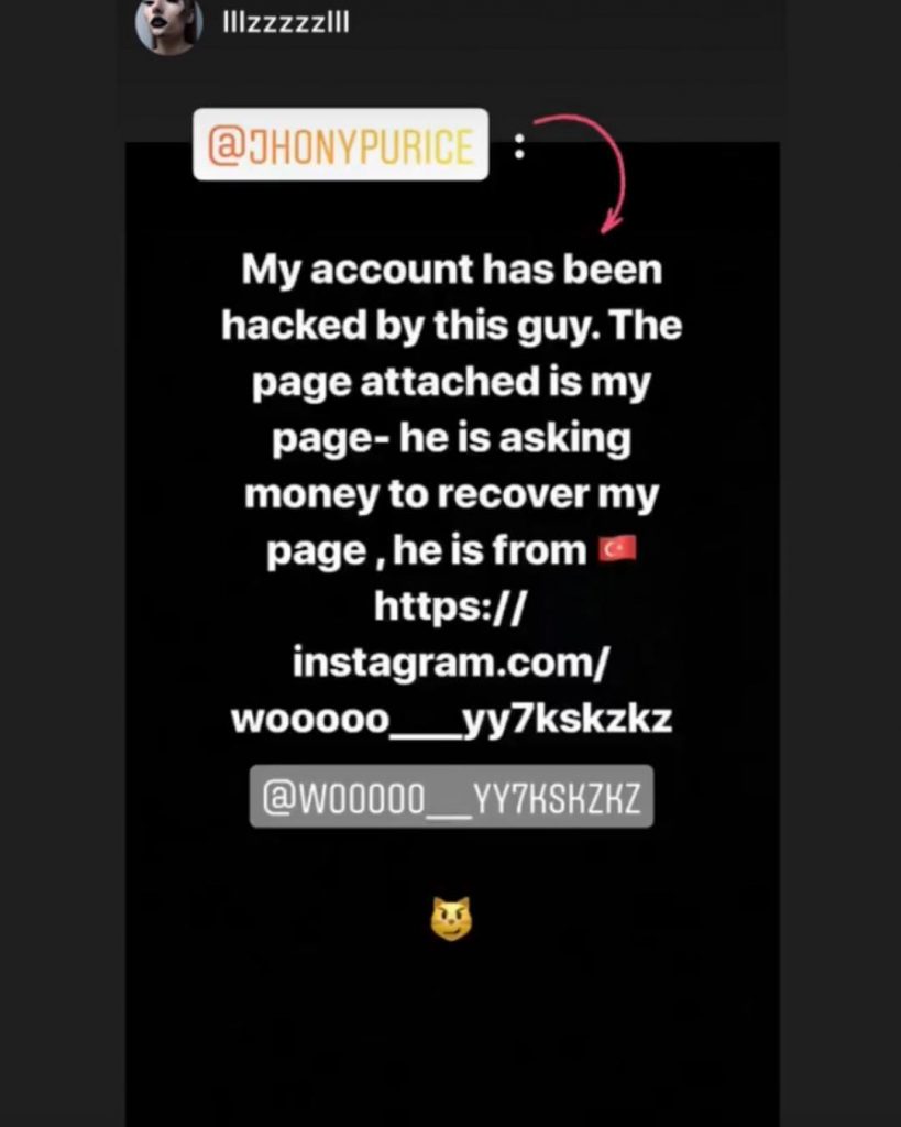 My Instagram account has been hacked, deleted, blocked , ignore this guy ! Sorry&hellip;