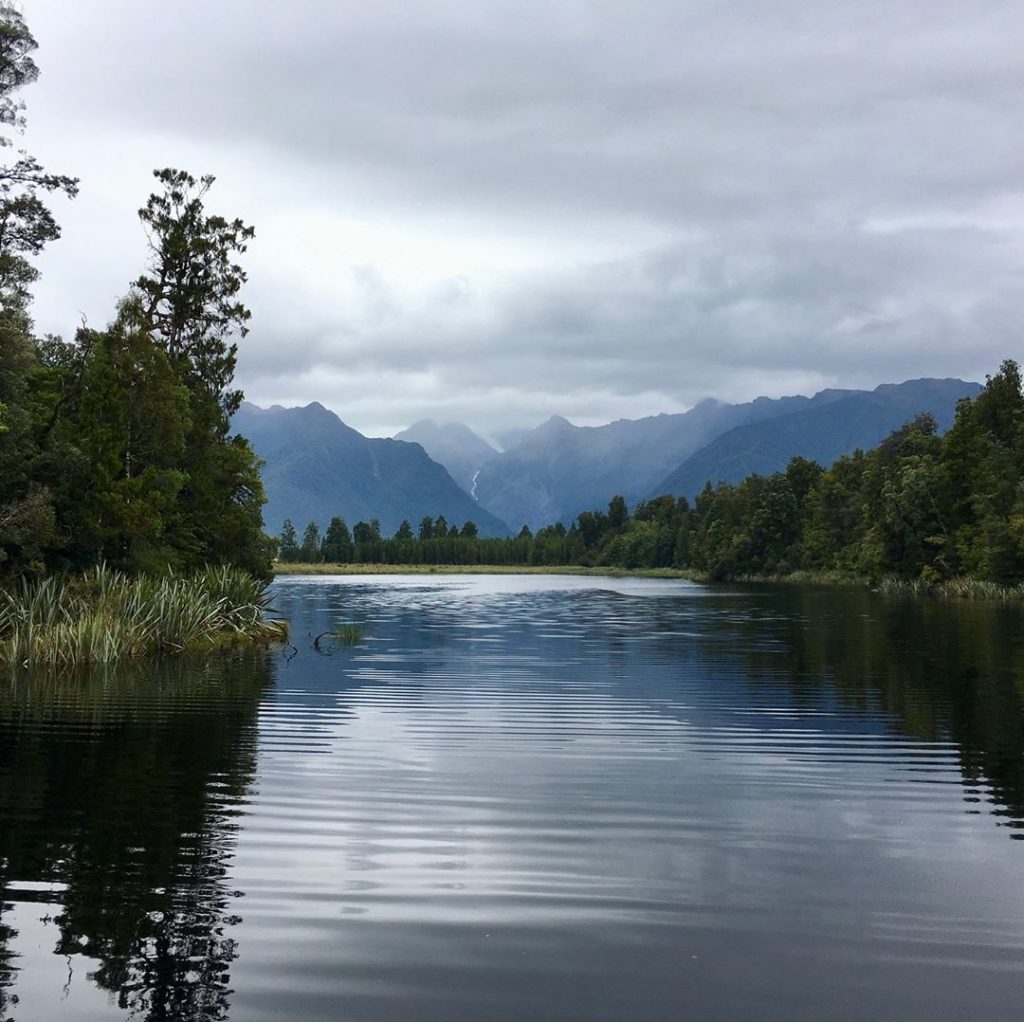 Lake Matheson, Fox Glacier; New Zealand #csmidlifegapyear #memories #travel #travelblogger #travelbug #tbt #photo #adventure&hellip;