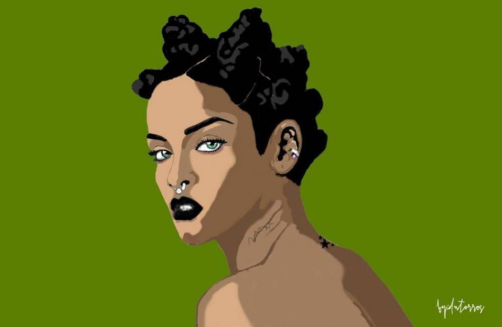 So in love @badgalriri So glad I still Have my talent doing this With…
