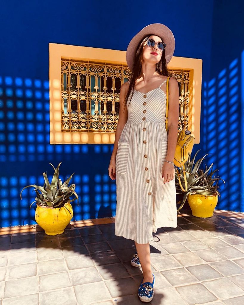 Follow me to #marrakech . . . #jardinemajorelle #yvessaintlaurent #marrocaine #style #discoverplaces #welcome #africa…