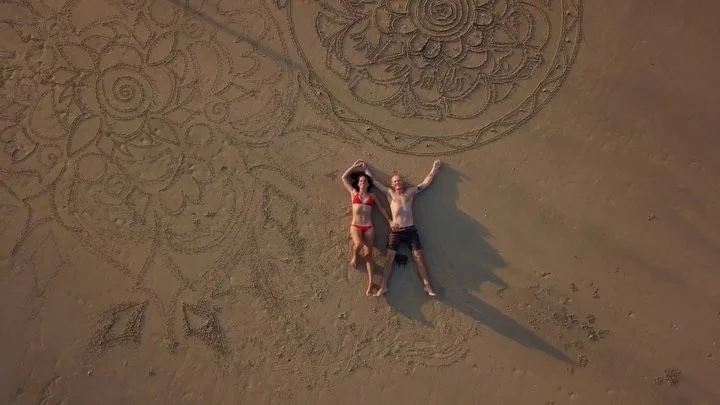 Salty skin, sandy toes and a couple of beach bums! ️????