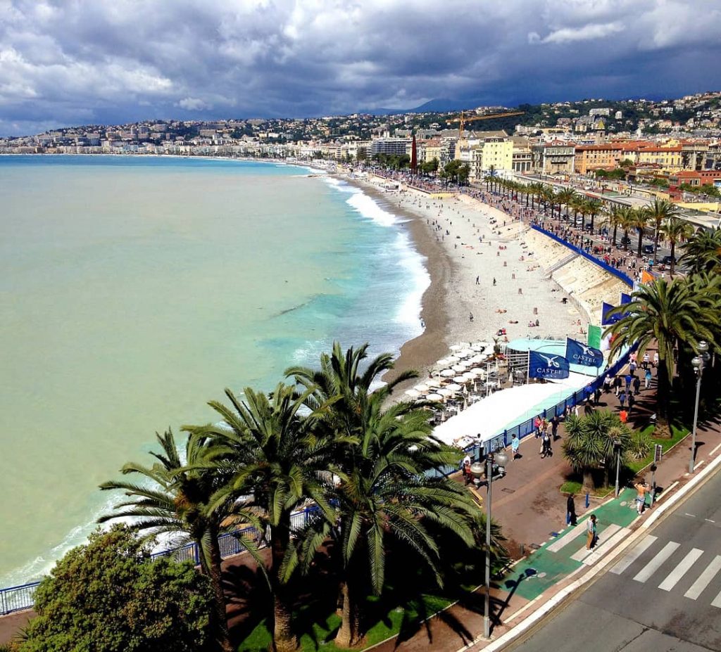Nice, France, Promenade des Anglais (Azure Coast) Nicea, Francja, Promenada Anglików (Lazurowe Wybrzeże) #nice&hellip;