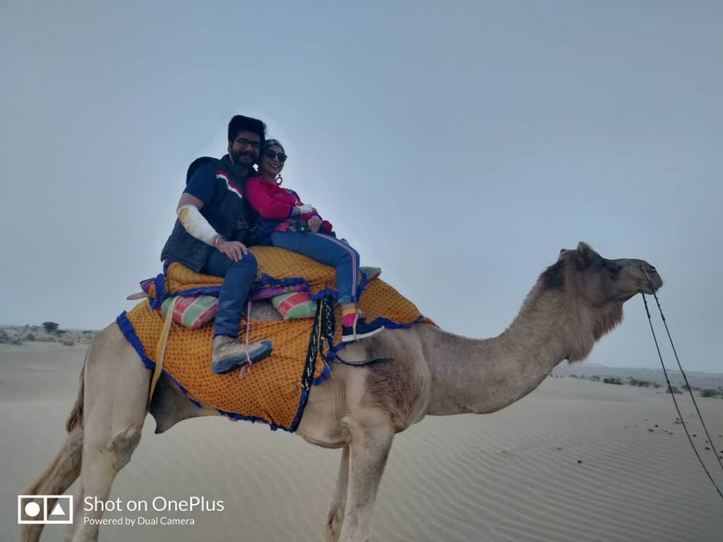 This camel safari was so amazing .. the views of the desert, the sunset,&hellip;