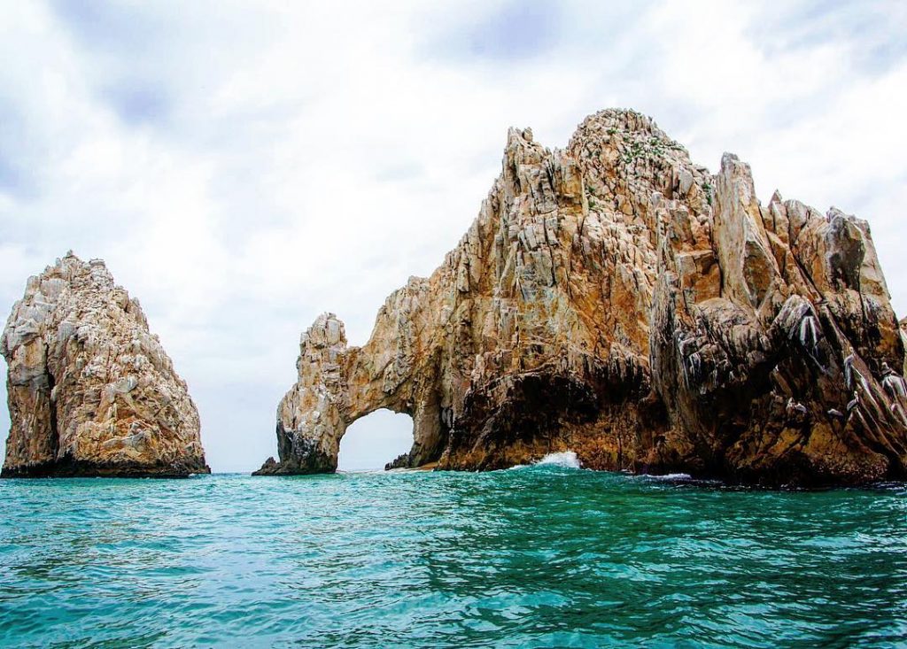 On the south mostly point of Baja California peninsula #mexico #cabosanlucas #bajacalifornia #rocks #sea&hellip;