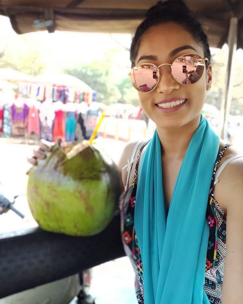 Touristy enough to try a Cambodian Coconut ???? ° ° ° #travels #backpacking #cambodia&hellip;