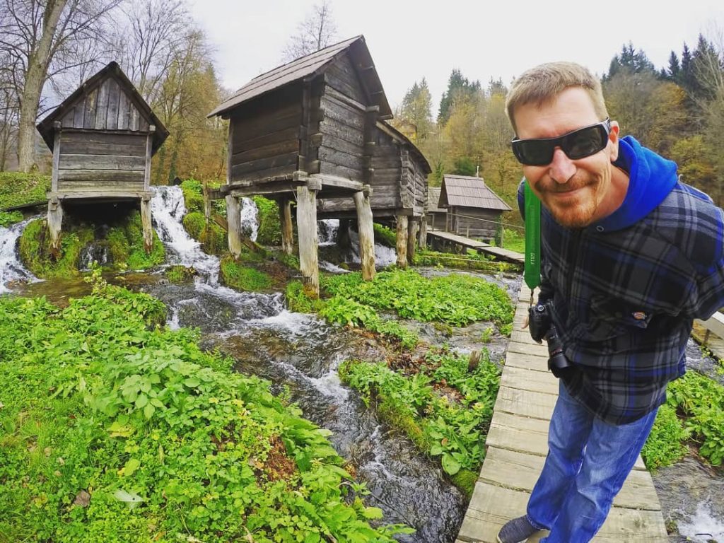 Another gorgeous shot of the watermills but this rare awkward appearance of me takes&hellip;