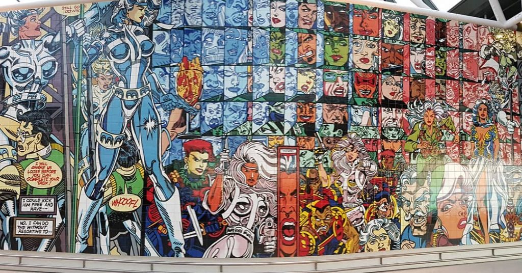 Look at this stunning wall at the airport in keflavik #iceland???????? #iceland #keflavik #keflavikairport&hellip;