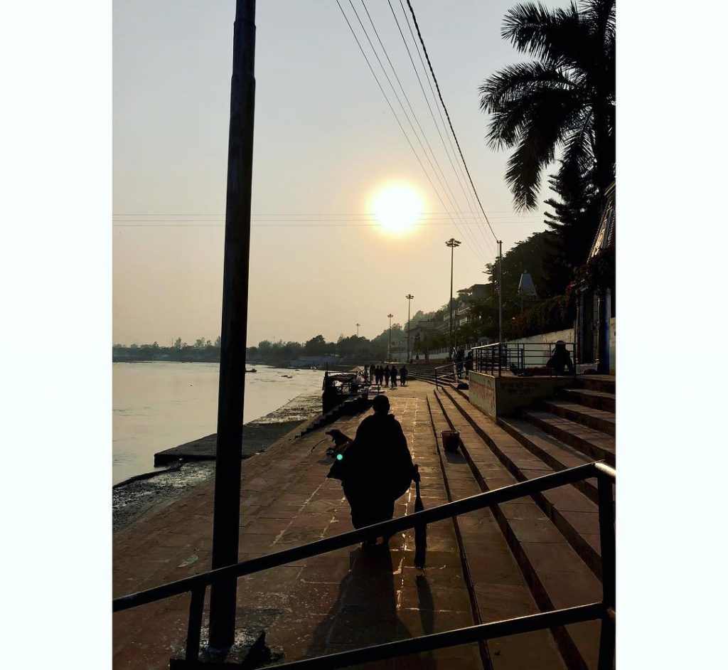 देवभूमि ऋषिकेश उत्तराखण्ड। ️ #rishikesh #devbhoomiuttarakhand #hdrphotography #photographylove #sunset #gangariver #bnesimppl