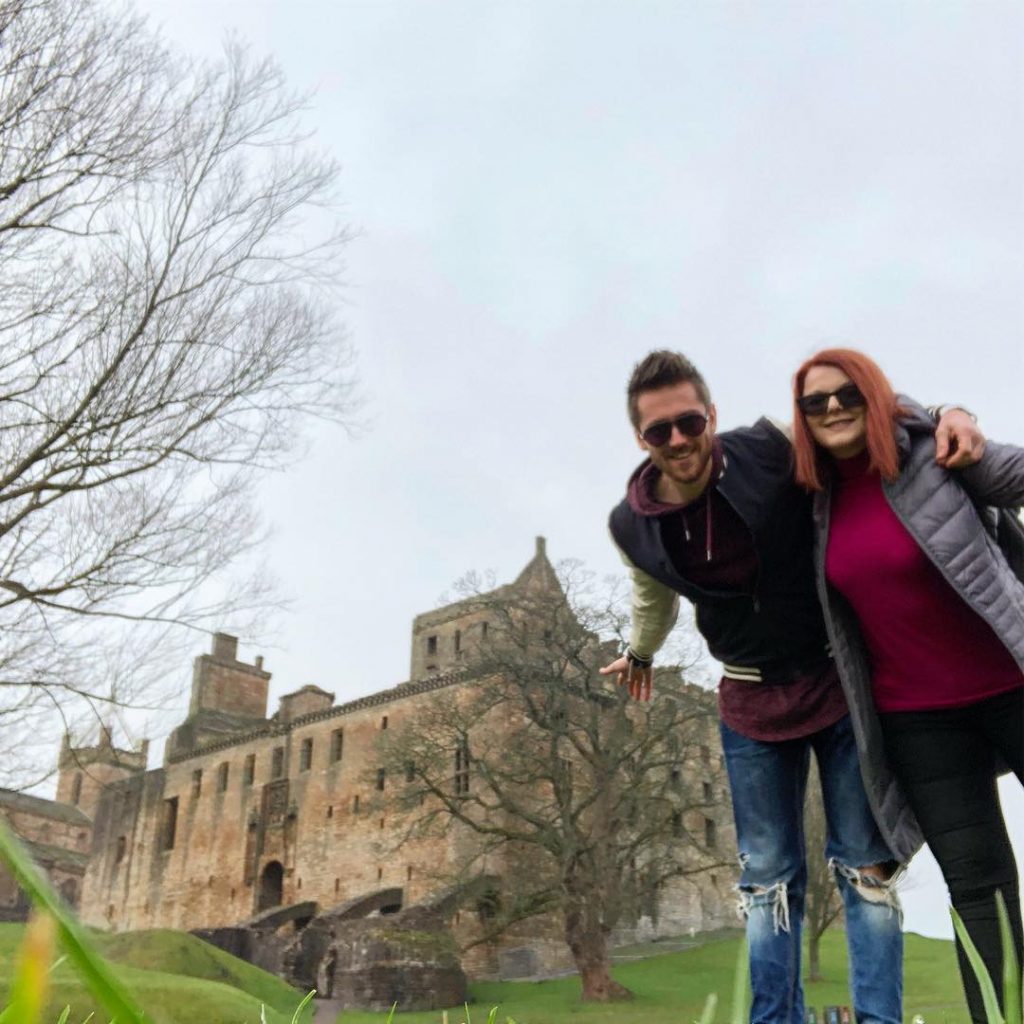 Early morning visit to Linlithgow, the birth place of Mary Queen of Scots