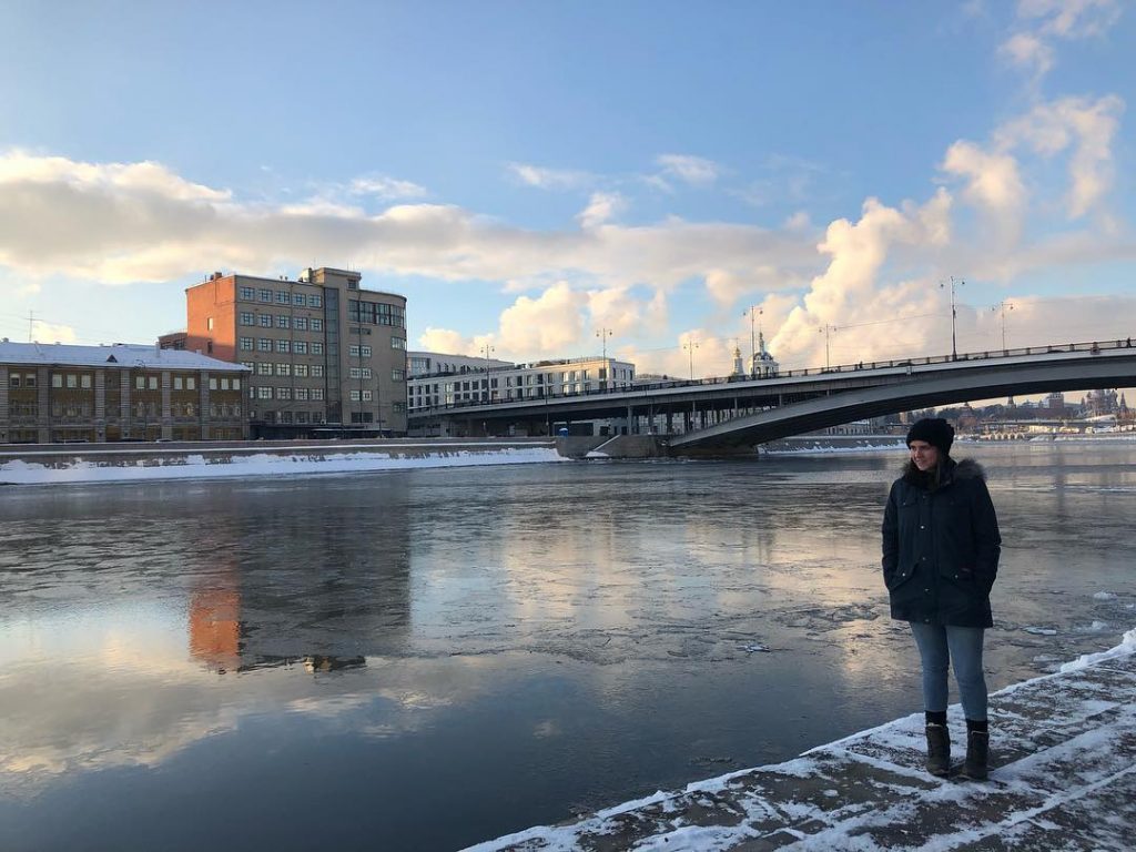 Smöl sister admiring the view in Moscow ???????? • • • • • •&hellip;