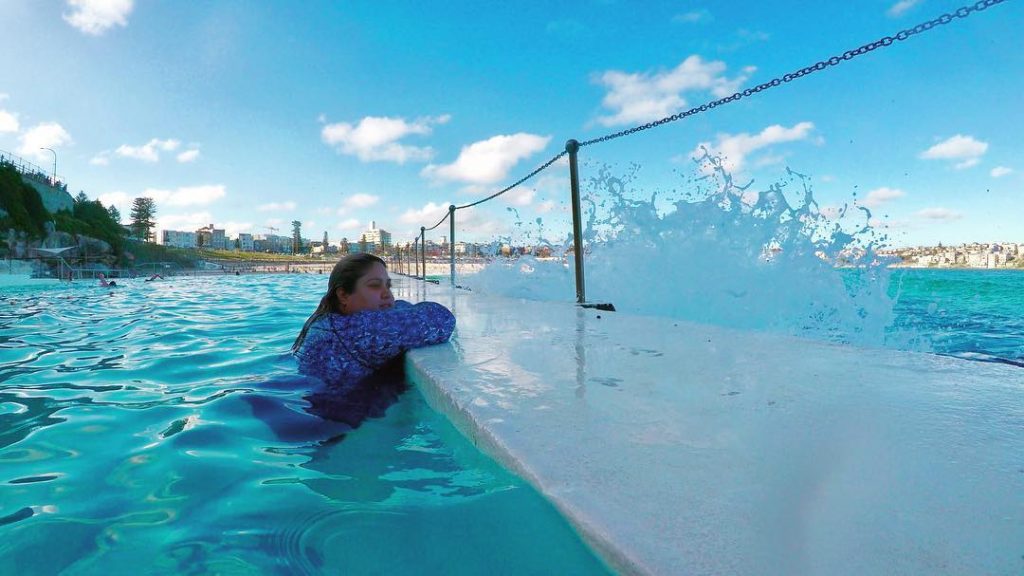 It felt like receiving a standing ovation from the beautiful indeed. #icebergsbondi #bondibeach #iloveswimming&hellip;