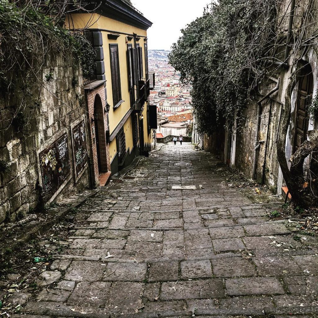 Never forget to turn around and enjoy the view. #napoli