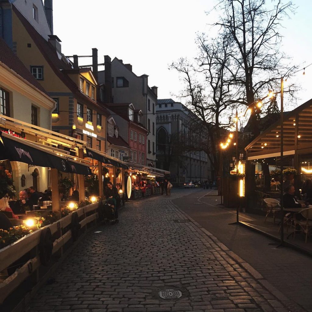 Cosy streets of Riga