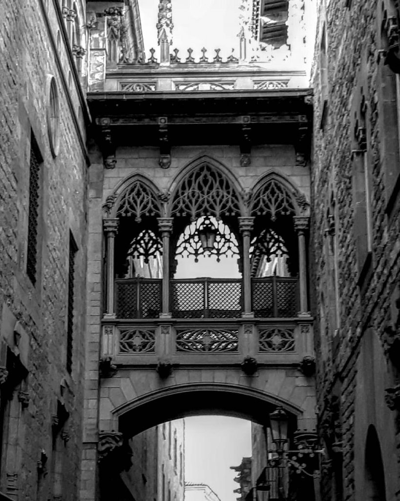 In the Gothic quarter of Barcelona. This city has many faces. . . .&hellip;