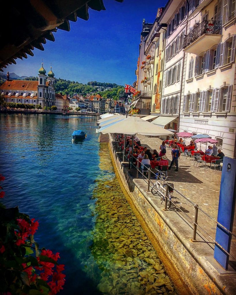 A view from Lucerne ???????? • • [Where is one of your favorite views?]&hellip;