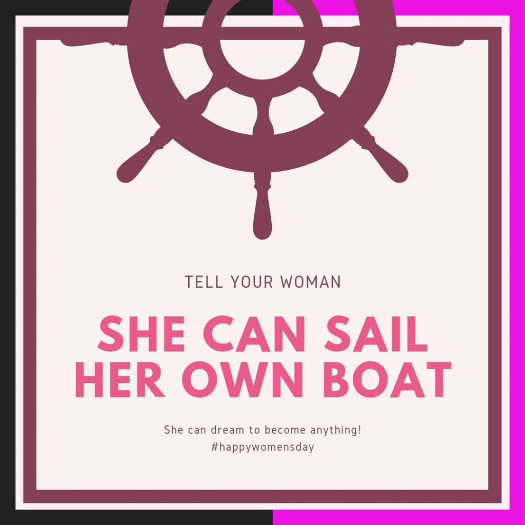 Tell the women in your she can do so much and she can become&hellip;