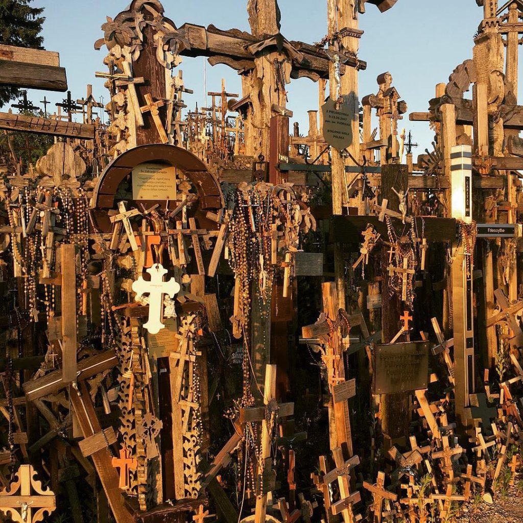 Hill of Crosses. Siauliai, Lithuania. very strange and mysterious place #lithuania #siauliai #travel #traveling&hellip;